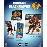 Pather Popz Chicago Blackhawks Jonathan Toews 3D Poster, Magnet & Bookmark Set