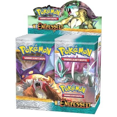 Pokemon HeartGold & SoulSilver Entfesselt Booster, 20-12910-25530 Preisvergleich