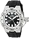 Invicta Men's 'Pro Diver' Swiss Quartz Stainless Steel and Polyurethane Automatic Watch, Color:Black (Model: 16132)