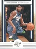 2009/10 Panini Basketball Card Season Update # 111 Corey Brewer Minnesota Timberwolves