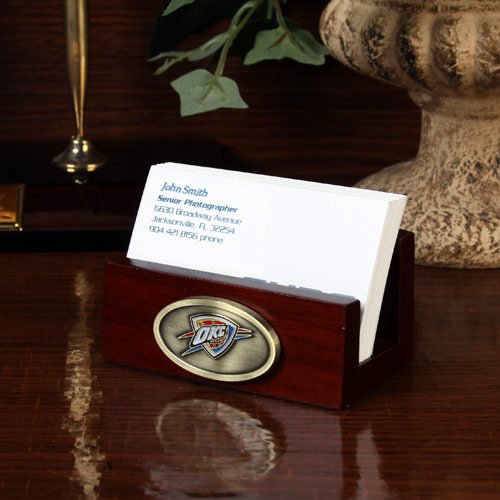 Oklahoma City Thunder Business Card Holder