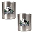 Minnesota Timberwolves 2pc Stainless Steel Can Holder Set - Primary Logo NBA Basketball