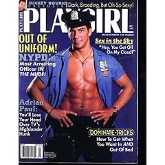 Playgirl Magazine May 1995: NAKED New York Policemen!;Adrian Paul; Sex in the Sky