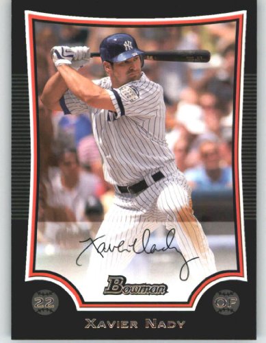 2009 Bowman #107 Xavier Nady - New York Yankees (Baseball Cards)