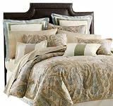 Nautica Aarondale Queen Flat Sheet Paisley Jacquard