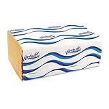 Windsoft® Embossed 1-Fold Paper Towels, 9-3/8 x 10-1/2, Natural, 250 per Pack