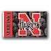 Nebraska Cornhuskers NCAA 3' x 5' Premium 2-Sided Banner Flag