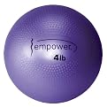 Empower Soft Medicine Ball with DVD - Purple (4 lbs.)