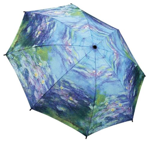 Galleria Monet Water Lilies Auto Super-Mini Umbrella (Water Lilies) image