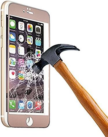 Chipman iPhone 6 Plus/6S Plus 5.5" Screen Protector,Full Coverage Protective Compatible Tempered Glass Screen Protector for Apple iPhone 6 / 6S Plus(Rose gold)
