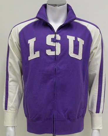 LSU Tigers NCAA Prestige Full Zip Fleece Jacket