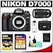 Nikon D7000 Digital SLR Camera Body with 70-300mm VR AF-S Lens + 32GB Card + Case + Instructional DVD + Accessory Kit