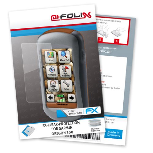 FoliX FX-Clear Displayschutzfolie f&uuml;r Garmin Oregon 300 / Oregon300 - Displayschutz krista Preisvergleich