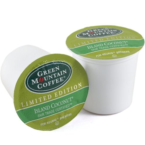 Green Mountain Island Coconut Keurig KCups180 Count Huge Discount