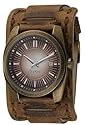 Esprit Damen Armbanduhr COUNTRY ANTIK GOLD BROWN A.ES102131004