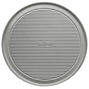 USA Pans 12 Inch Aluminized Steel Pizza Pan with Americoat by USA Pans