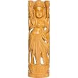 Goddess Lakshmi Figurines Wood Carving (woodlaxmi012)