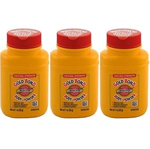 Gold Bond Medicated Powder Containers, 3 Count