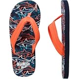 オシュコシュ OSHKOSH/ オシュコシュ シャークプリント フリップフロップ ネイビー シューズ 13～14cm【並行輸入】