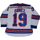 Scott Gomez New York Rangers Autographed Replica White Jersey