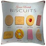 Great British Biscuits Cushion - Martin Wiscombe Cushions