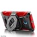 Microsoft Lumia 435 Case, Evocel [New Generation Series] Belt Clip Holster, Kickstand, & Dual Layer for Microsoft Lumia 435, Red (EVO-NK435-XX03)