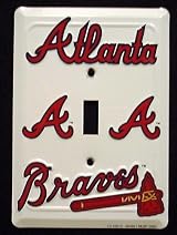 Atlanta Braves Light Switch Cover (single)
