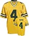 Brett Favre Gold Reebok NFL Replica Green Bay Packers Youth Jersey - Medium (10-12)