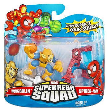  Marvel Superhero Squad Series 8 Mini 3 Inch Figure 2-Pack Spider-Man and HobGoblin
