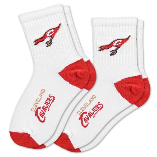 NBA Cleveland Cavaliers Kids Socks, 2-Pack, Youth