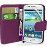 Lila Supergets H�lle f�r das Samsung...