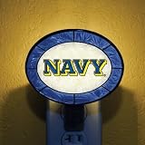Memory COL-NAV-246 Art-Glass Nightlight-Navy