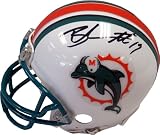 Brandon Marshall Autographed/Hand Signed Miami Dolphins Mini Helmet