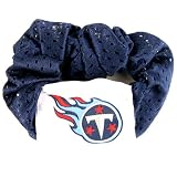 Tennessee Titans Blue Hair Scrunchie - Hair Twist - Pony Tail Holder