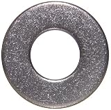 1/4 Bolt Size, Stainless Steel Flat Washers (100 Per Package)