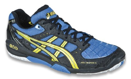 ASICS GEL-Blade 4 Mens Running Shoes Sneakers (9, Royal Blue/Yellow/Black) On Sale