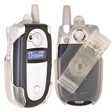 Eforcity Clear Plastic Swivel Belt Clip Holster for Motorola V300 / V330 / V400 / V500 / V505 / V525 / V547 / V551 / V555 / V557 / V600