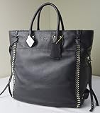 Coach カバン34751 Black Pebble Leather Whiplash Tatum [並行輸入品]