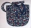 Golf Tote Bag Blue with golf balls with Mathching Visor and Scrunchie