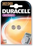 Electronics : Duracell Battery Silver Oxide for Calculator or Pager 1.5V Ref D357 [Pack 2]