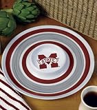 Mississippi State Bulldogs Melamine 14 Chip and Dip Set