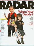 Radar Magazine May/June 2008 Maddox Jolie-Pitt and Suri Cruise