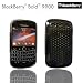 BlackBerry Bold 9900 ジェル ケース (docomo NEXT series BlackBerry® BoldTM 対応) Gel Diamond TPU Case + 液晶保護フィルム1枚【Black(黒)】