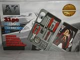 31 Piece Roadside Emergency Kit With Case