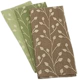 DII Vine Jacquard Dishtowel, Set of 3