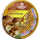 Sertop Processed Cheese with King Boletus Mushroom ( 140 g / 8 triangles )