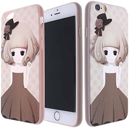 Iphone 6 case,By Phonallo Beautiful and generous 3D three-dimensional relief painting soft shell.