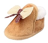 (ラボーグ) La vogue 子供靴 ベビーシューズ 赤ちゃん 女児 キッズ 靴 滑り止め柔かいソール 紐付保温 歩行練習靴 13 内寸12cm カーキ