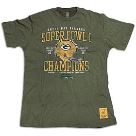 Packers Reebok Mens NFL Classic Super Bowl Tee