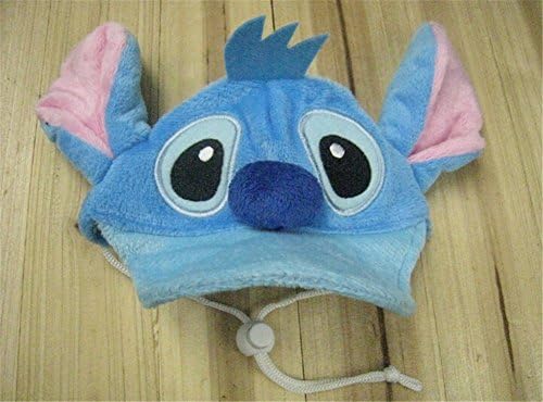 Pet Puppy Cat Dog Christmas Elk Lilo Stitch Baseball Horn Adjustable Velcro Hat-S#(Blue)